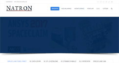 Desktop Screenshot of natronyazilim.com