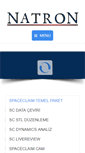 Mobile Screenshot of natronyazilim.com